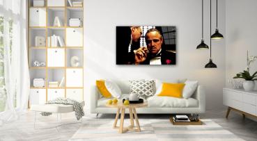 The Godfather Art Design rectangular special Glass Picture!